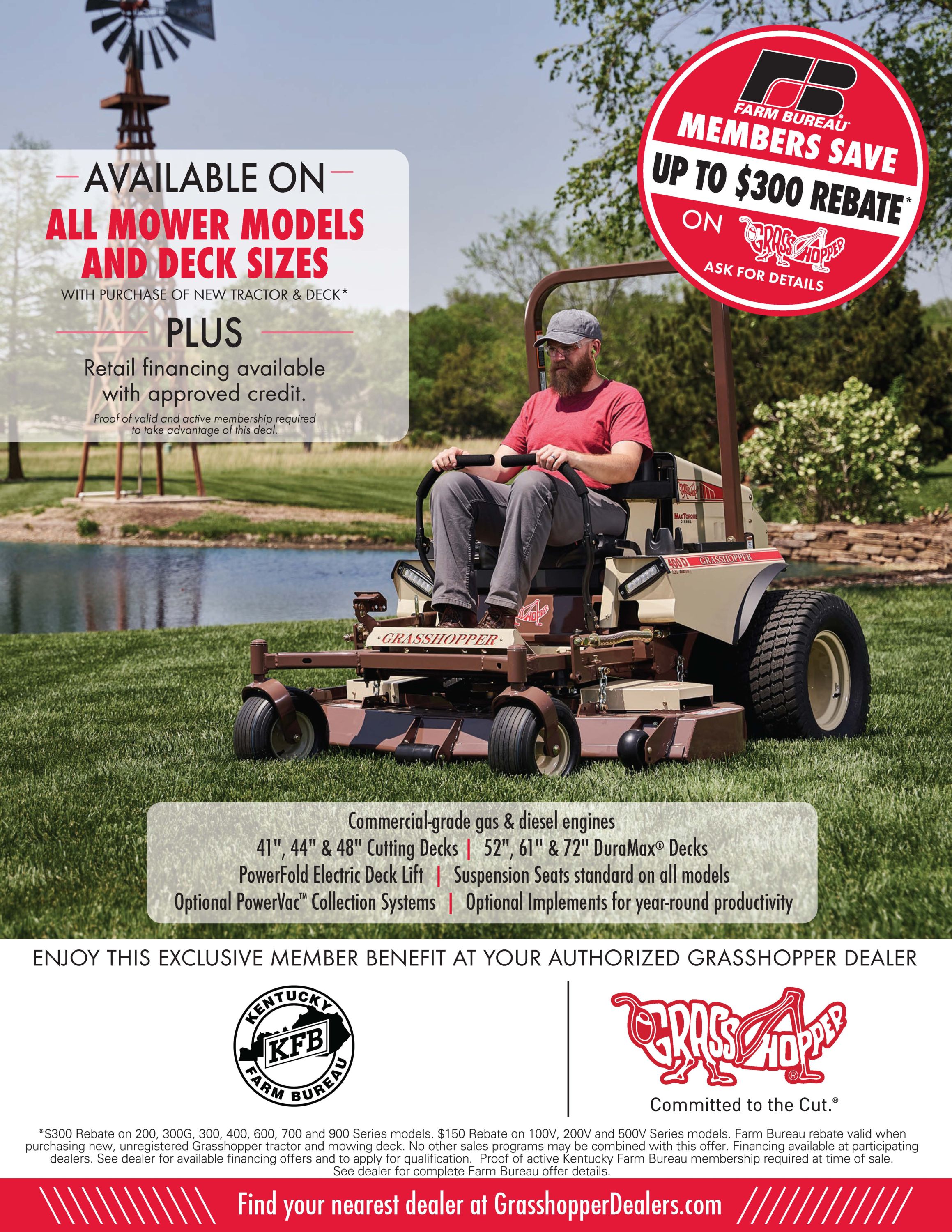 Grasshopper 48 best sale inch mower